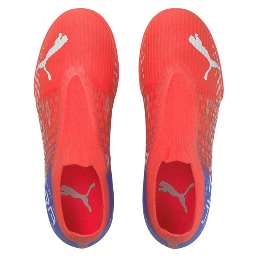 Kinder-Turfschuhe Puma Ultra 3.3 TT Jr - Farbe: Rot/Blau, Größe: 34