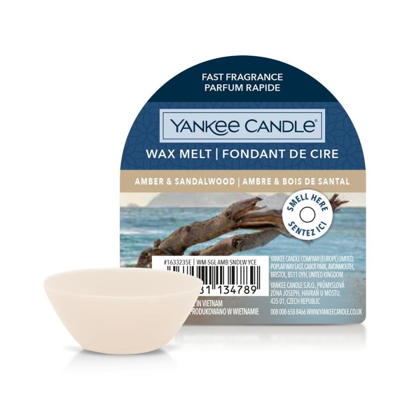 Yankee candle illatgyanta 22 g, Amber & Sandalwood