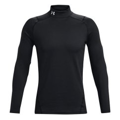 UA CG Armour Fitted Mock-BLK