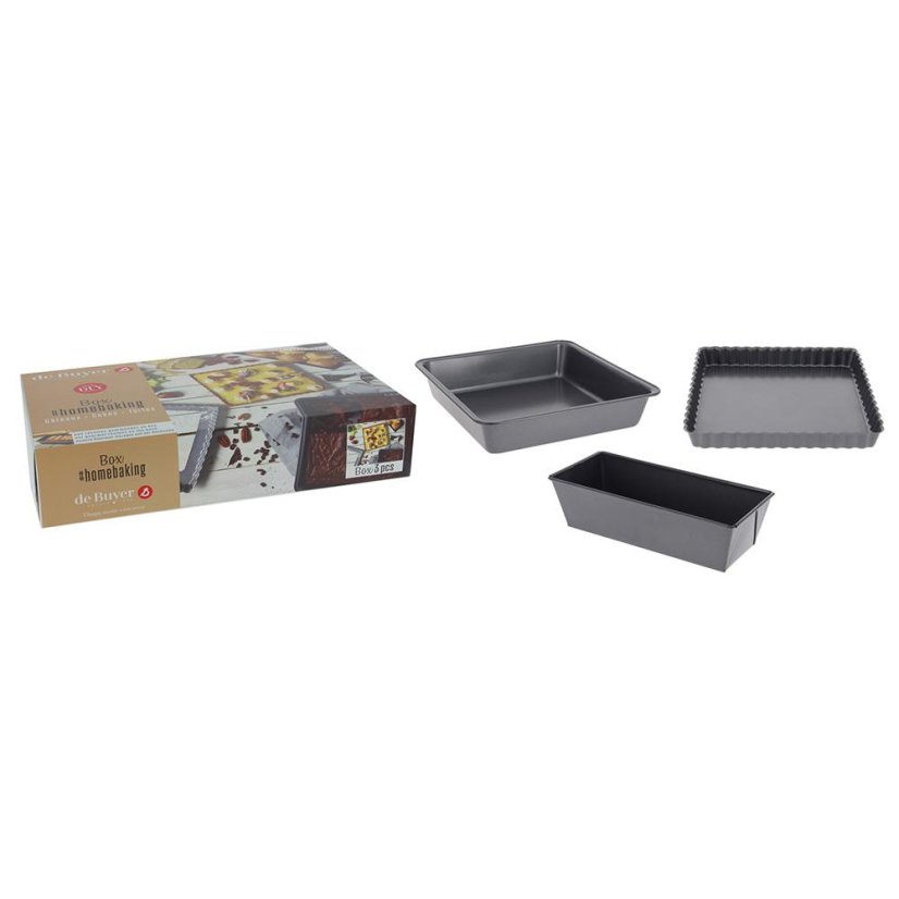 de Buyer HOMEBAKING 4713.03 baking pan set