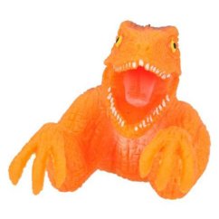 Fingerpuppe Dino World T-Rex orange