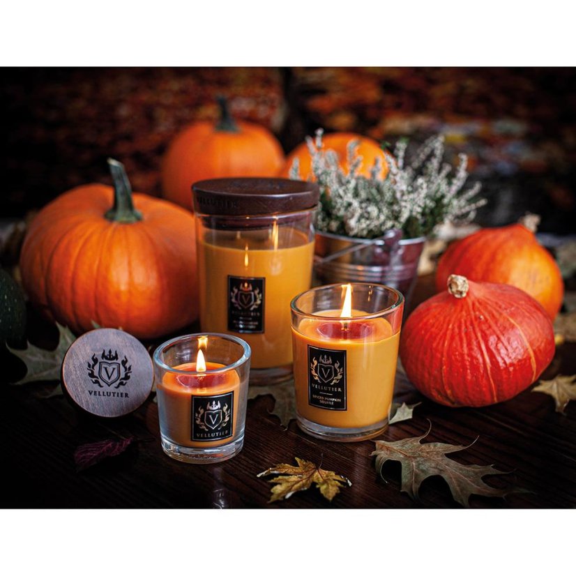 Kerze Vellutier klein, Spiced Pumpkin Soufflé