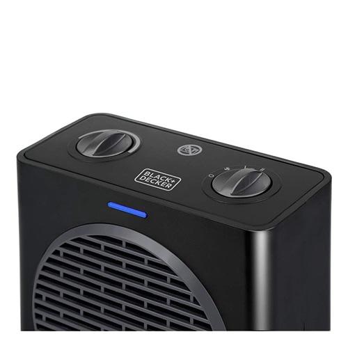Black+Decker BXSH1500E Black Fan Heater