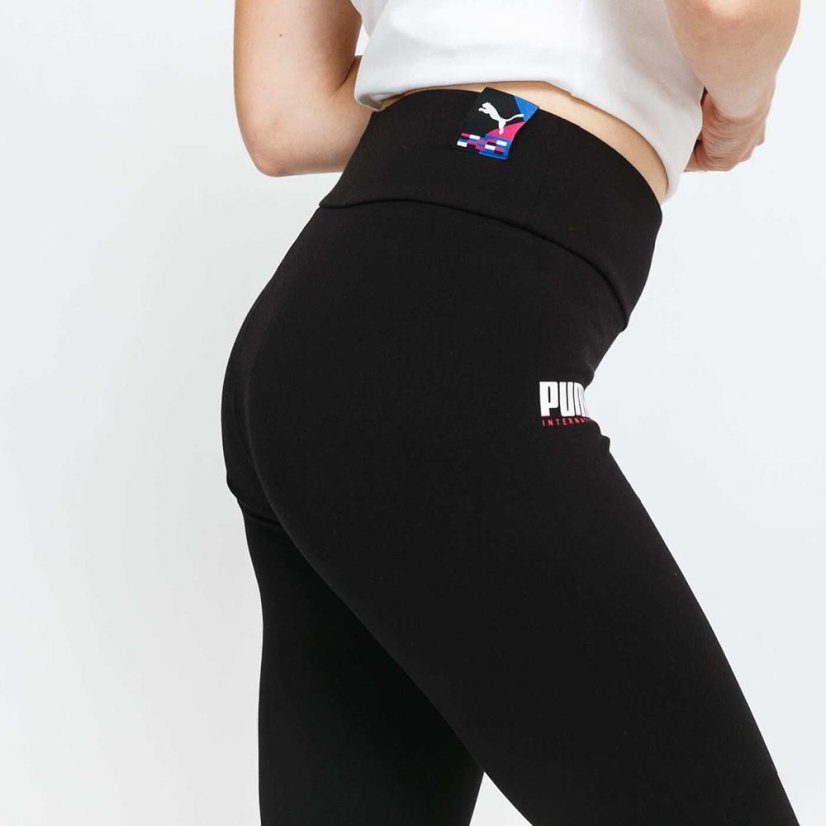 Női leggings Puma High Waist Athletic Leggings - Szín: Fekete, Méret: XS