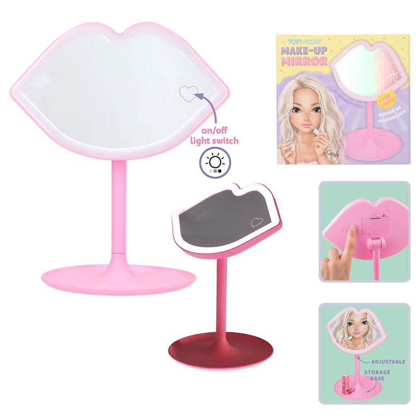 Top Model Beauty & Me LED-lit cosmetic mirror