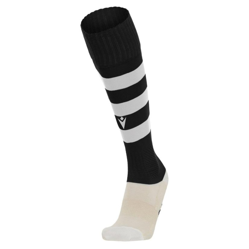 Macron Hoops socks - Color: Black/red, Size: L
