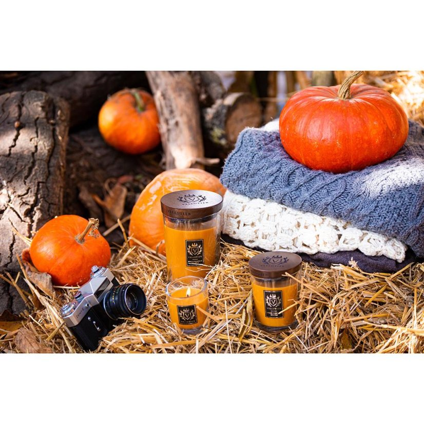 Vellutier-Kerze mittelgroß, Spiced Pumpkin Soufflé