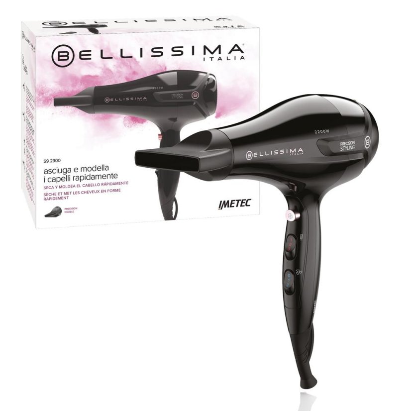 Bellissima S9 2300 Hair Dryer, 11993 Black