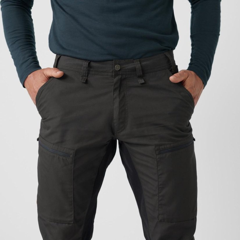 Pánské kalhoty Fjällräven Abisko Lite Trekking Trousers Reg/Long - Kolor: Szary, Rozmiar: 46/L