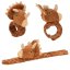 Dino World Triceratops plush bracelet