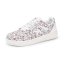 Damenschuhe Kelme Retrobasket Flowers - Farbe: Weiß, Größe: 35