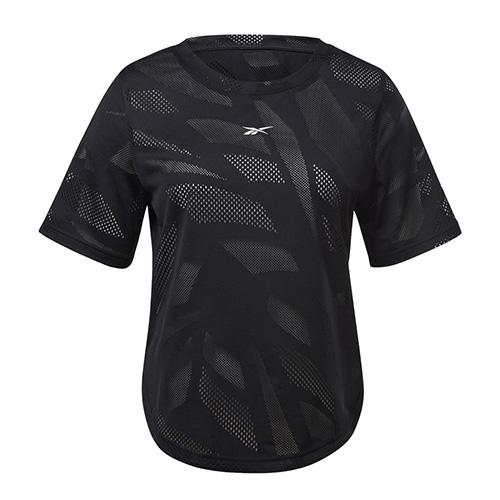 Reebok Ts Perf Tee Dámske tričko - Farba: Čierna, Veľkosť: S