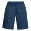 Herren-Shorts Under Armour Rival Fleece Logo Sweatshort - Farbe: Rot, Größe: XXL