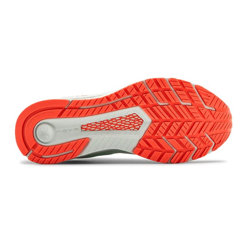 Laufschuhe Under Armour Hovr Velociti 3 W - Farbe: Orange/Grün, Größe: 37.5