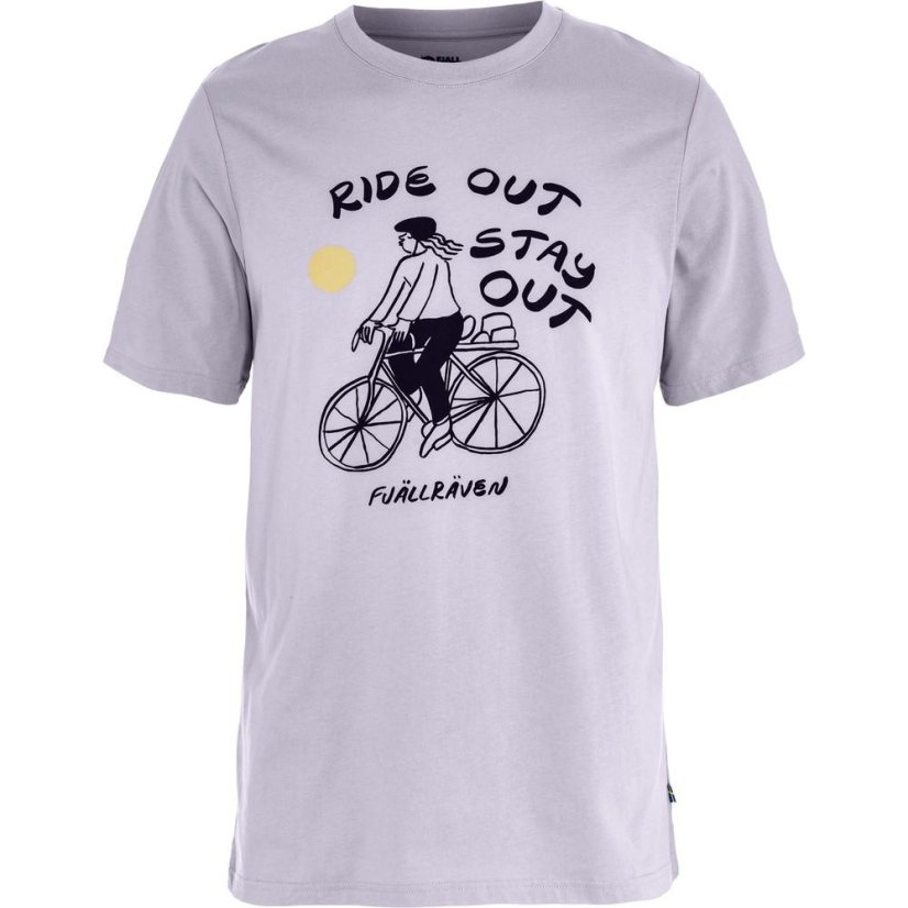 Pánské tričko Fjällräven Hoja Iväg T-shirt M - Farba: Zelená, Veľkosť: S