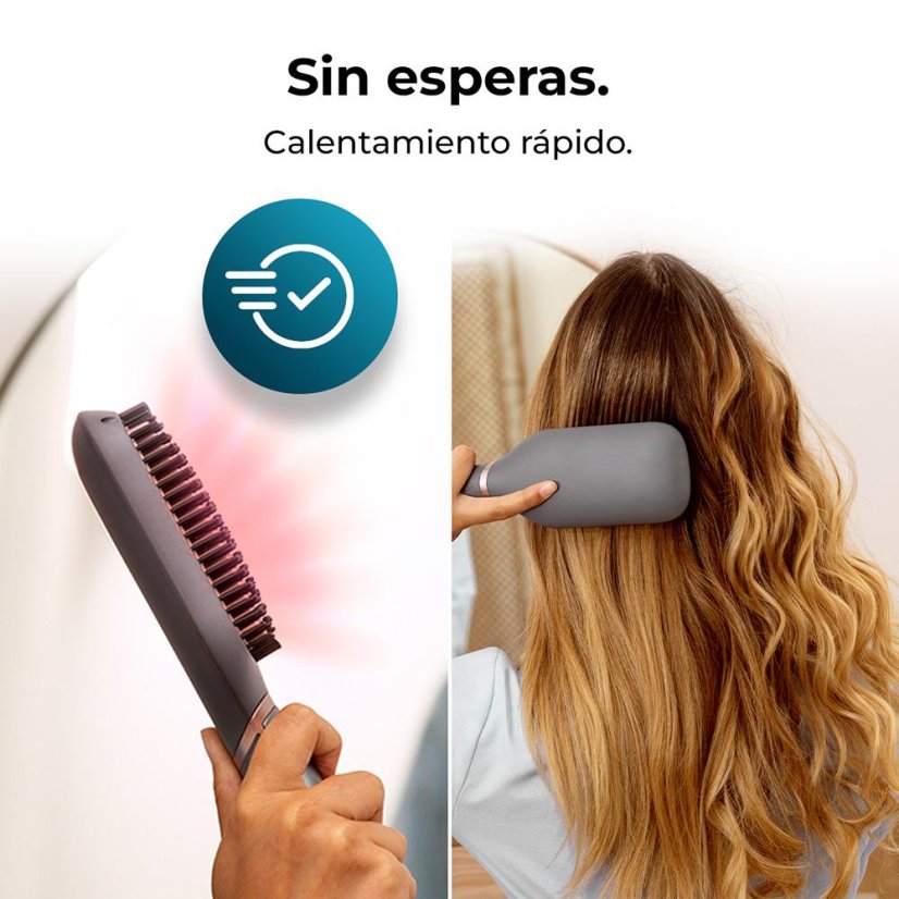 Elektrický kartáč na vlasy Cecotec InstantCare SquareBrush 1913