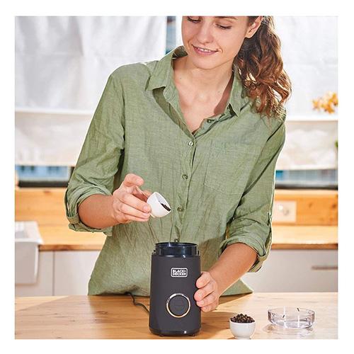 Black+Decker BXCG150E stainless steel black grinder