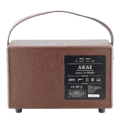 Lautsprecher AKAI M5-THUNDER braun