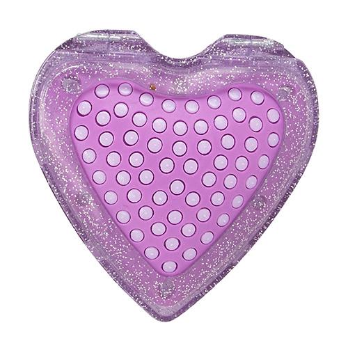 Foldable heart-shaped brush with mirror Top Model, Candy & Talita