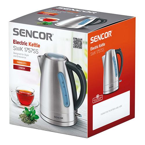 Rýchlovarná kanvica Sencor SWK 1757SS