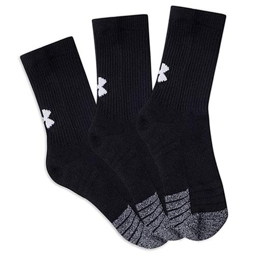 Under Armour UA Yth Heatgear Crew Kids' Socks - Color: Black, Size: M