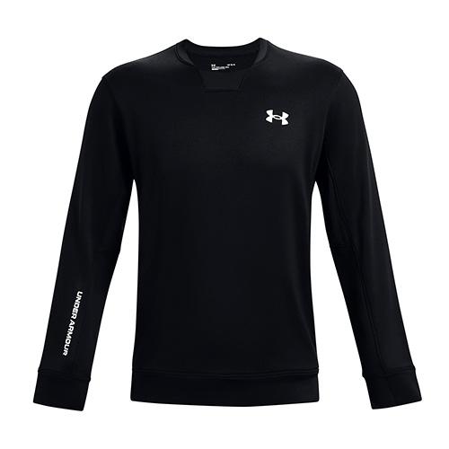Pánská mikina Under Armour Armour Terry Crew - Barva: Černá, Velikost: L