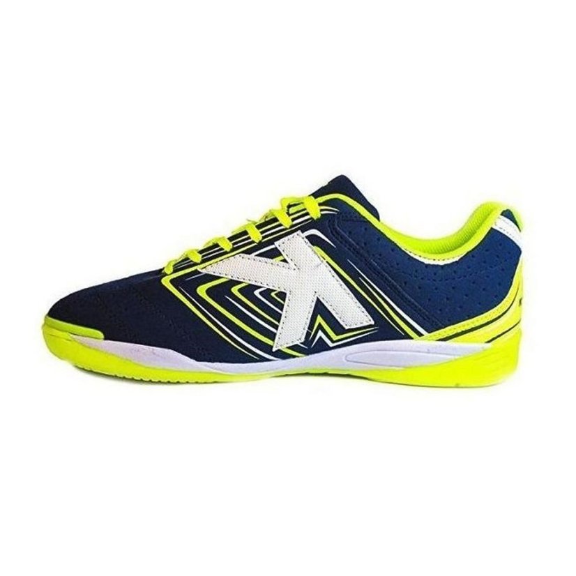 Hallenschuhe Kelme Goleiro Indoor - Farbe: Blau/Gelb, Größe: 38