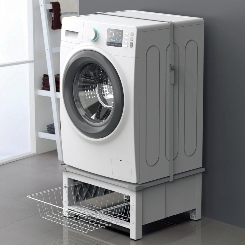 Podstavec pod pračku/sušičku Meliconi 656143 Base Space Basket
