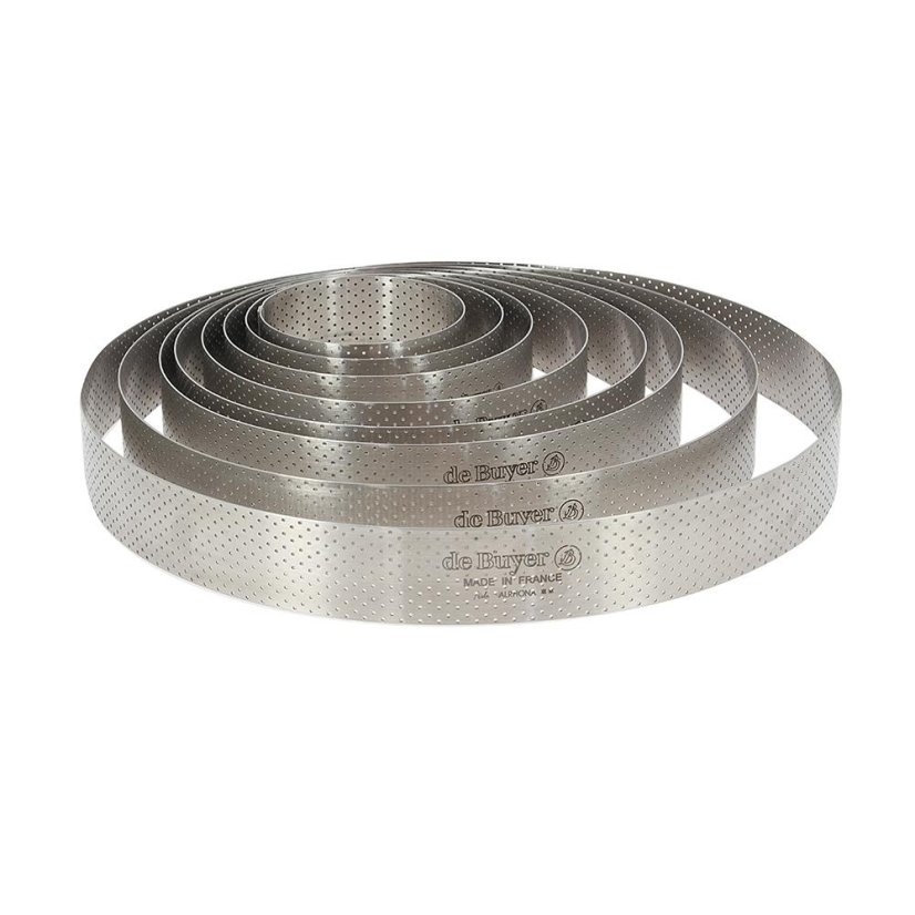 De Buyer 3098.06 round baking frame, 15.5 cm
