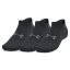 Under Armour UA Essential No Show Men's Socks - Color: Black, Size: L