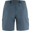 Dámské šortky Fjällräven Abisko Hybrid Trail Shorts W - Kolor: Niebieski, Rozmiar: 38