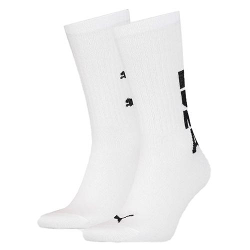 Men's Puma Graphic Socks 2P - Color: Black, Size: 39/42