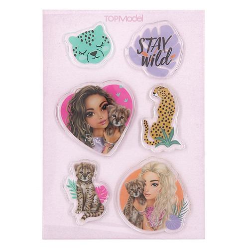 Szilikon matricák Top Model Stay Wild Fergie & Candy