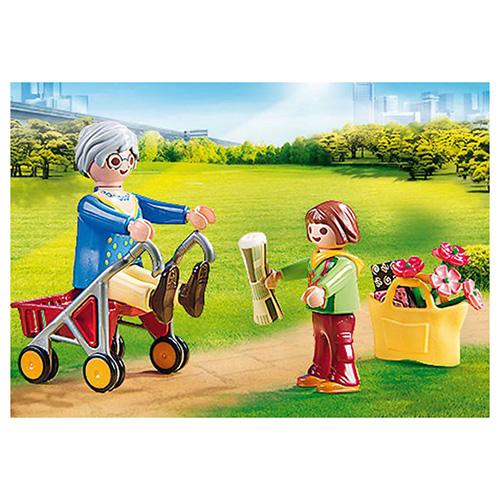 Grandma with Walker Playmobil 70194