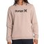 Herren-Sweatshirt Hurley O & O Seasonal Crew - Farbe: Braun, Größe: L