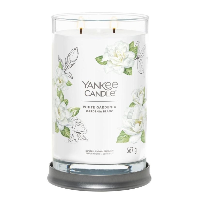 Yankee candle Signature Tumbler nagy gyertya, White Gardenia