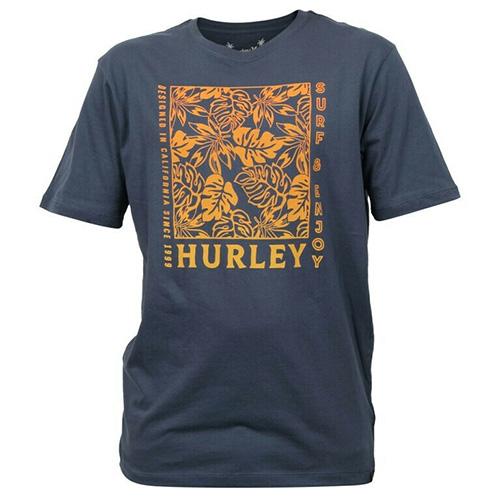 Herren-T-Shirt Hurley Wash Hana Bay Bomb - Farbe: Blau, Größe: S