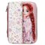 Pencil case with accessories and Velcro pouch Top Model CowGirl