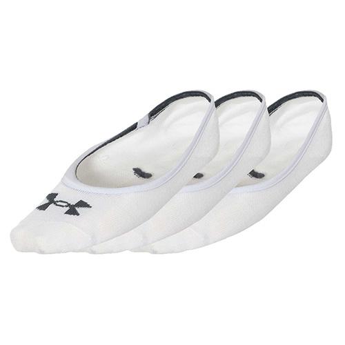 Dámské ponožky Under Armour Essential LOLO Liner - Barva: Černá, Velikost: M