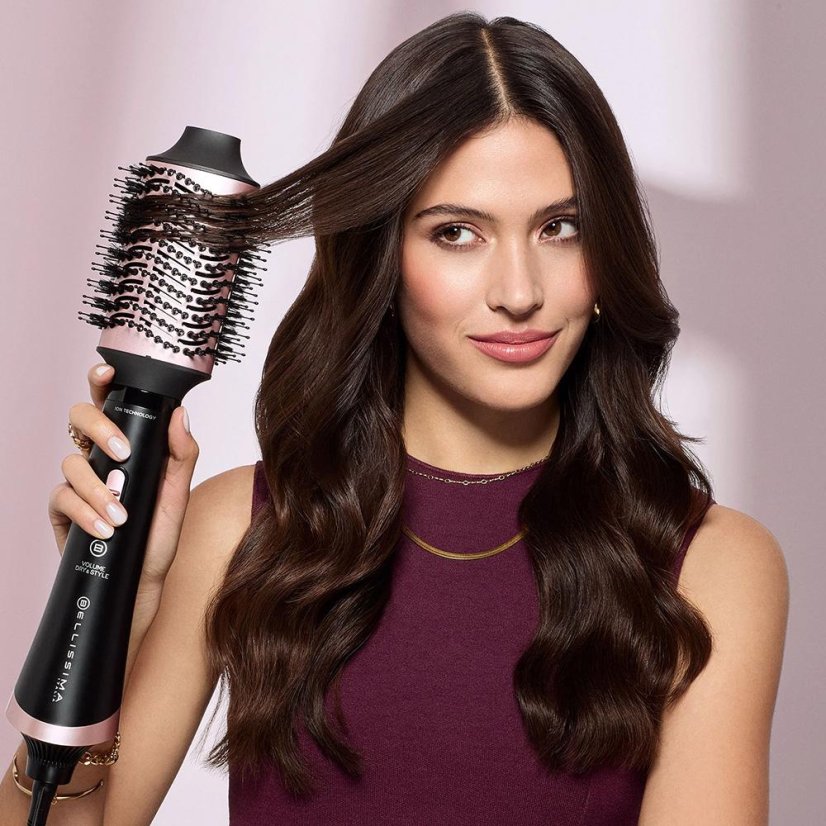 Ovális hőfúvós kefe – hajszárító 11963 Bellissima VOLUME Dry & Style