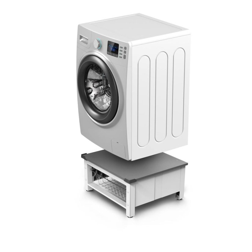 Podstavec pod pračku/sušičku Meliconi 656143 Base Space Basket