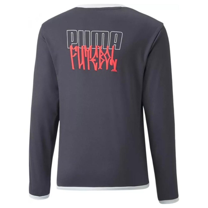 Koszulka dziecięca Puma Neymar Jr Graphic Tee - Kolor: Szary, Rozmiar: 164