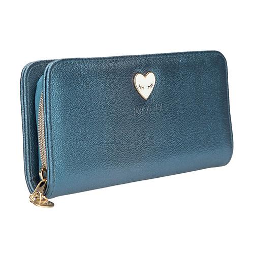 Single-layer pencil case with Top Model dark blue accessories