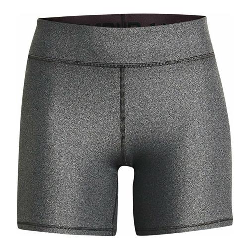 Women's Under Armour Armour Mid Rise Shorty Shorts - Color: Black, Size: L