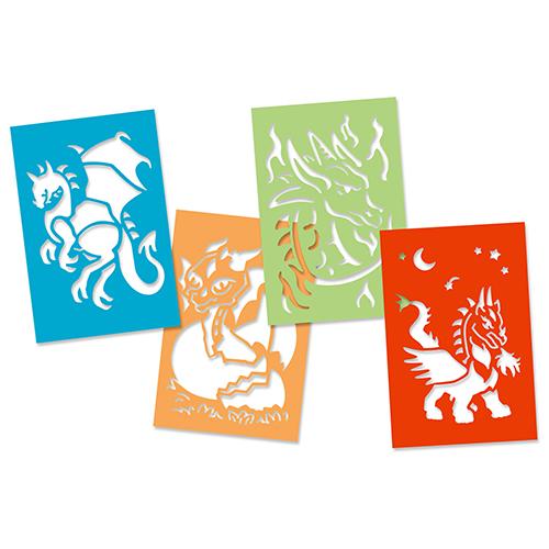 Dino World Dragon Worlds scratch pictures