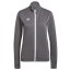 Adidas Entrada 22 Women's Sweatshirt - Color: Gray, Size: XS