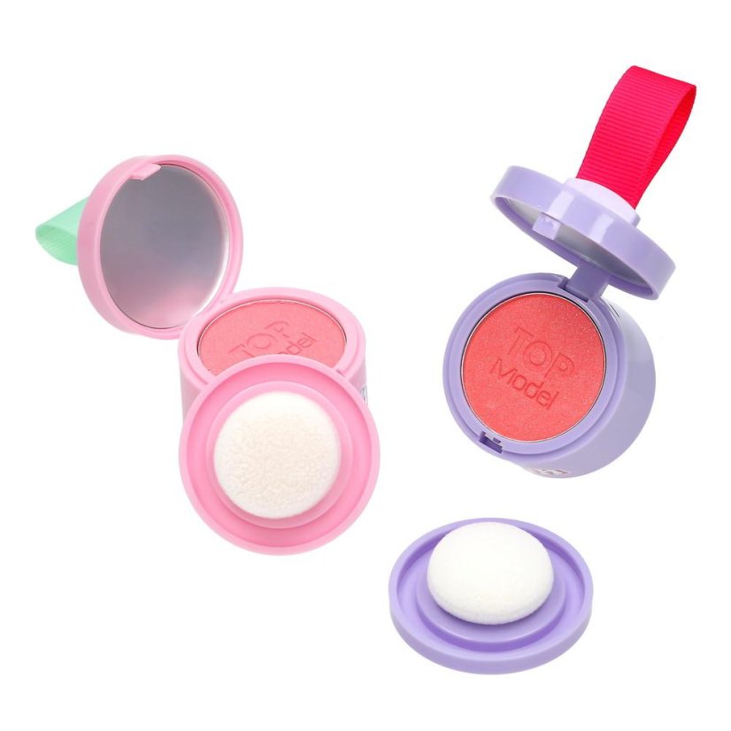 Top Model Glow to Go Candy Blush Set with Mirror and Sponge
