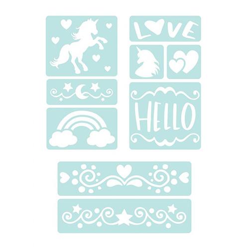 Tattoo-Set Ylvi Unicorns & Stars