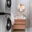 Meliconi 656138 Torre Noir Black Washer-Dryer Combo