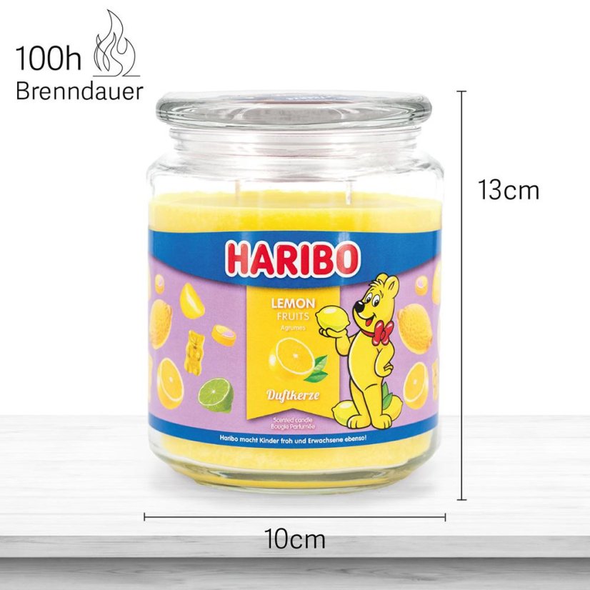 Świeca Haribo duża, Lemon Fruits